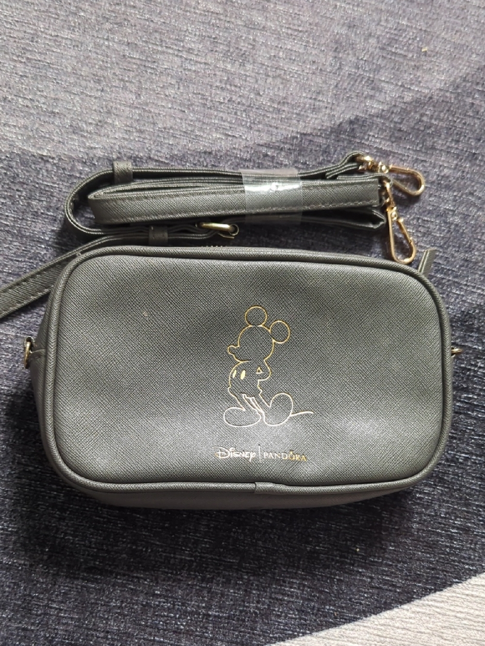 Disney x Pandora Black Mickey Crossbody Bag